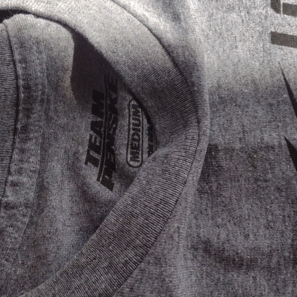 Gray Team Logano NASCAR Graphic T-Shirts(2)M NWOT - Picture 2 of 3